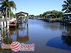 View Down the Canal From Manatee Bay